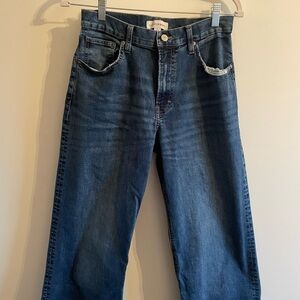 Lucky Brand Women's Straight Leg Jeans in Dark Blue